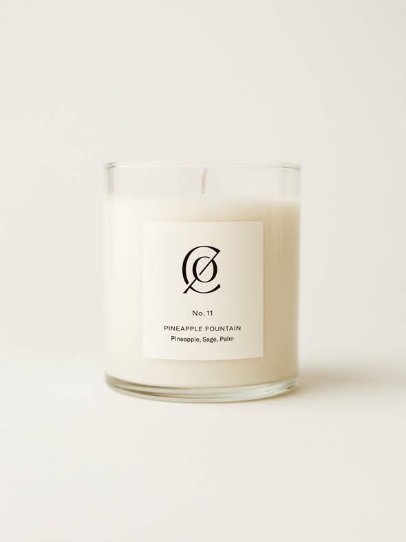 No. 11 Pineapple Fountain Soy Candle