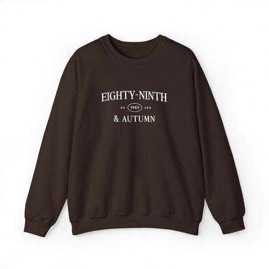 Eightyninth & Autumn Collegiate Crewneck.