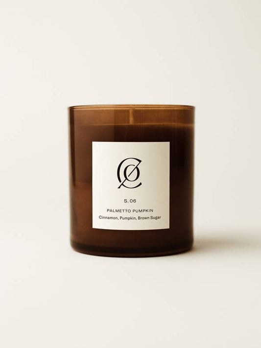 S. 06 Palmetto Pumpkin Soy Candle
