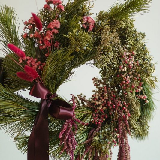 Fresh Christmas Wreath - FOR DELIVERY
