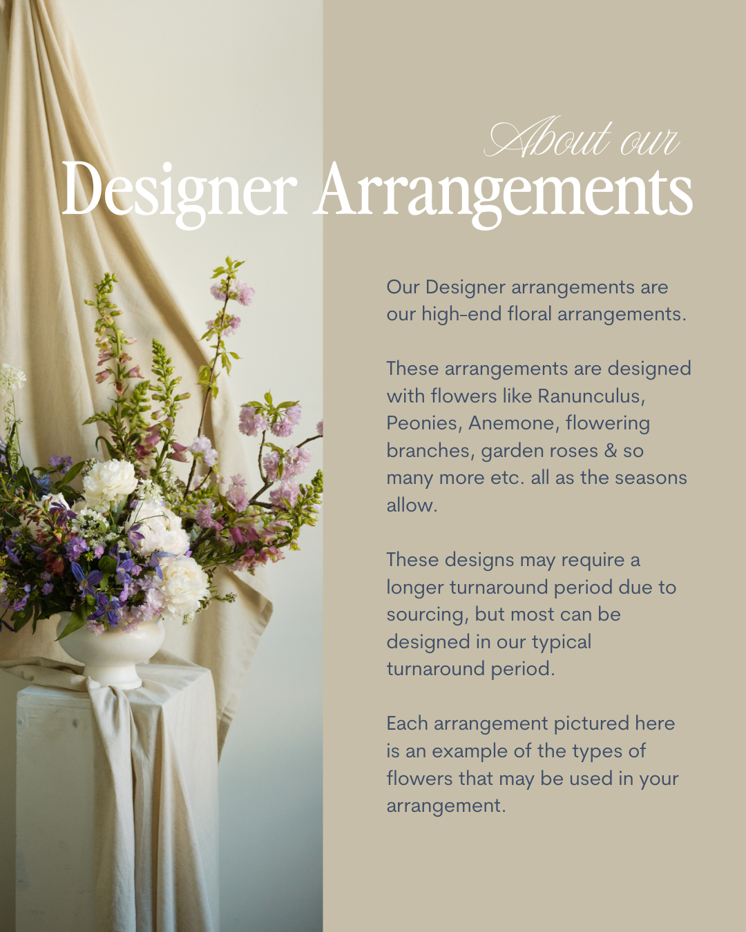 Designer Arrangement