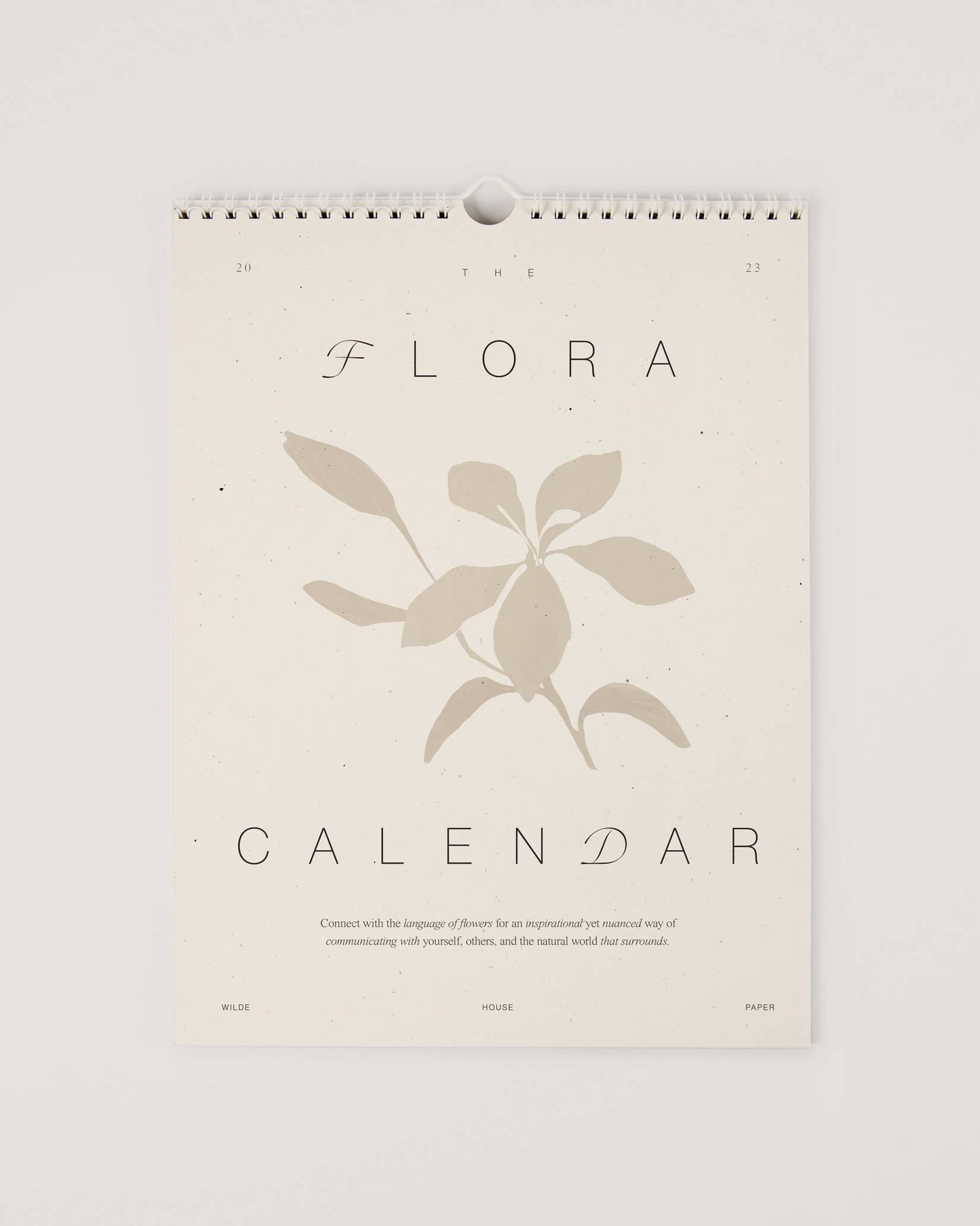 2023 Flora Wall Calendar