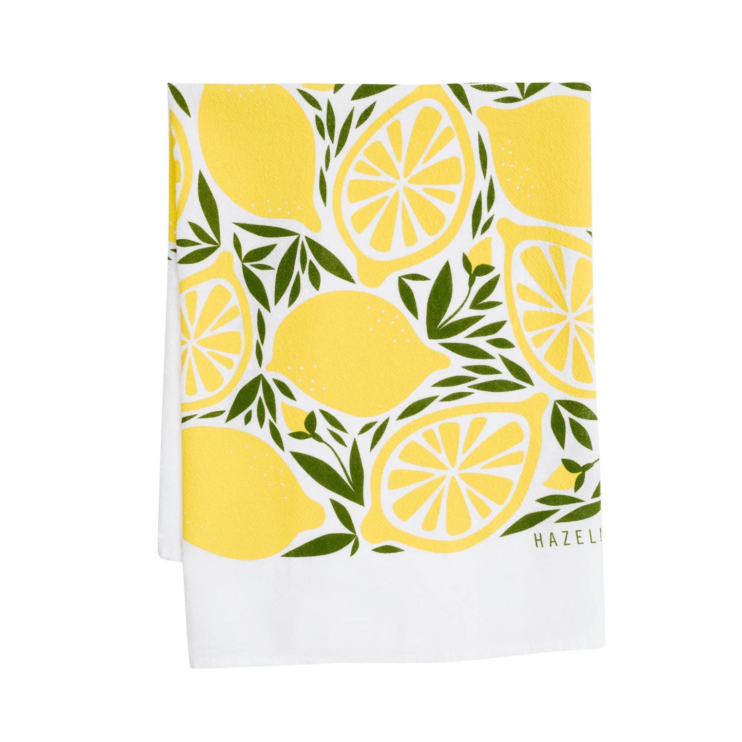 Lemon Tea Towel / Kitchen Decor / Midwest Made