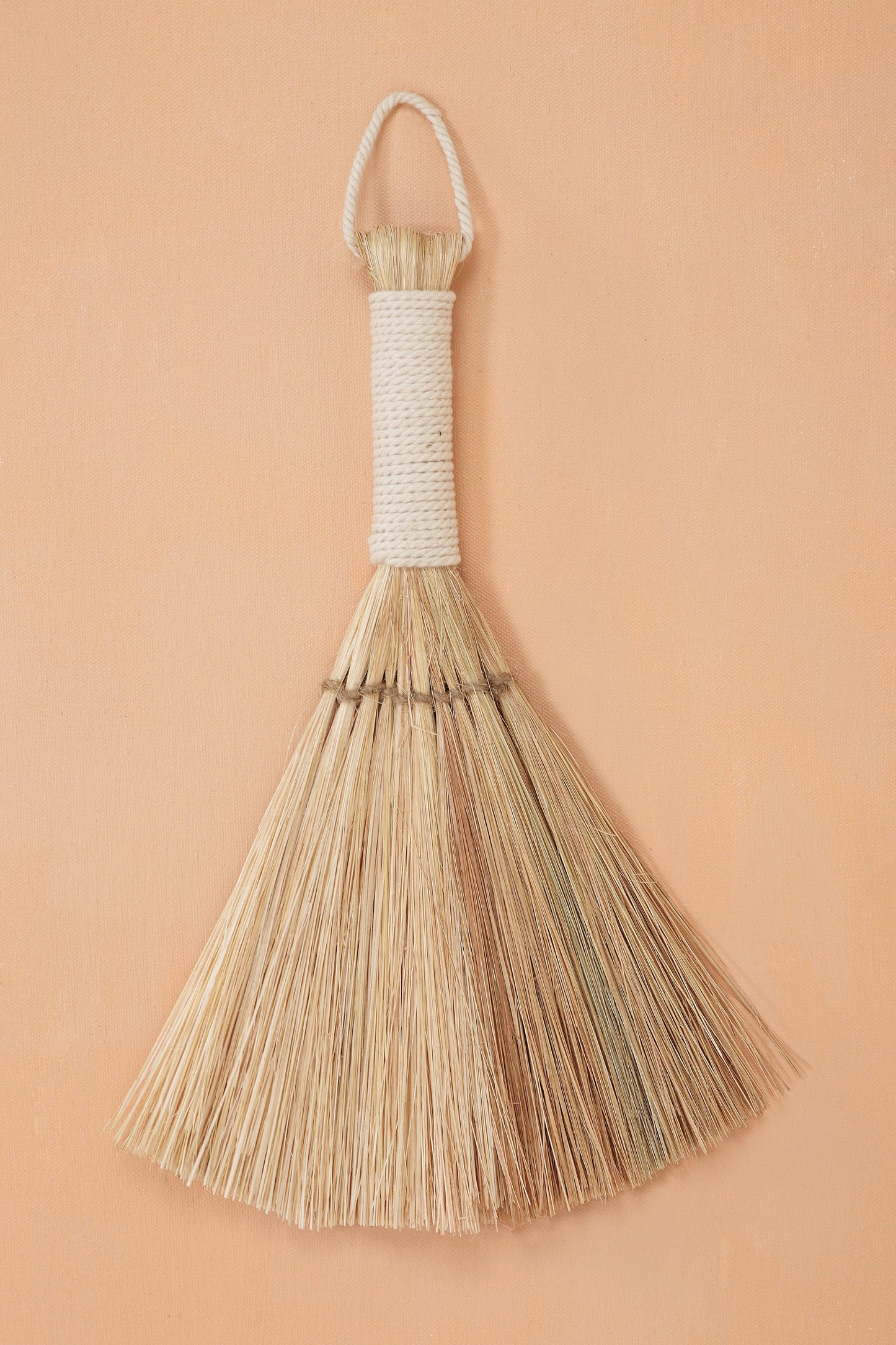 Natural Grass Wing Broom Decor - 14.5 inch